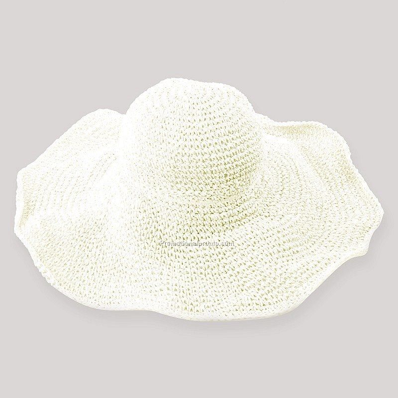 White color straw hat