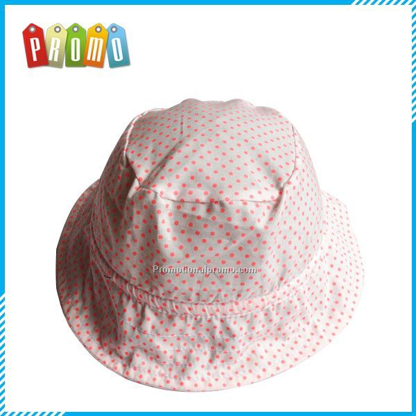 Promotional Wholesale Cotton dwill printed bucket hats