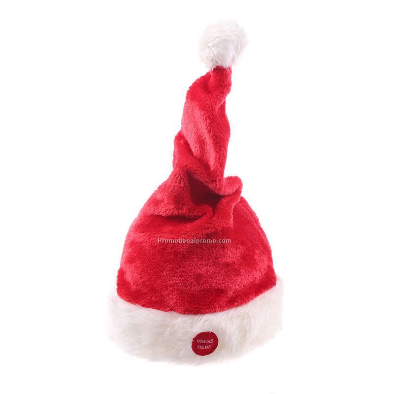 Promotional Magic Fancy Fun Singing & Dancing Christmas Hat