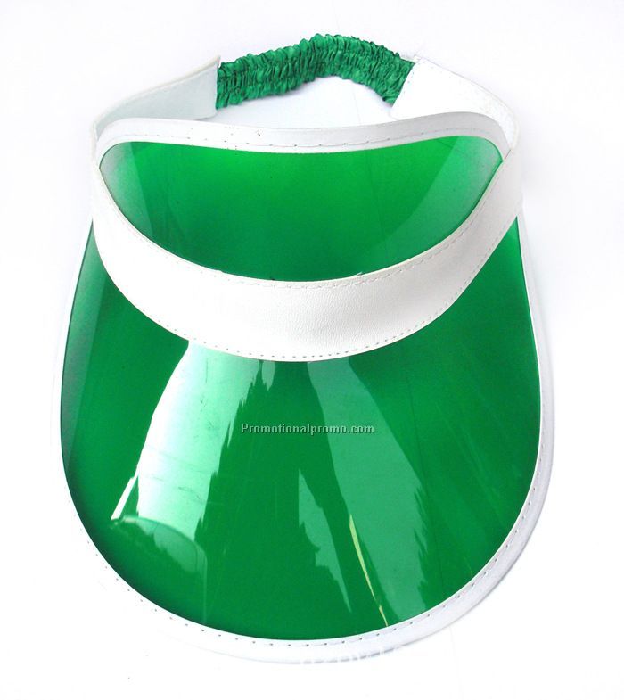 Printed Logo PVC Visor Hat