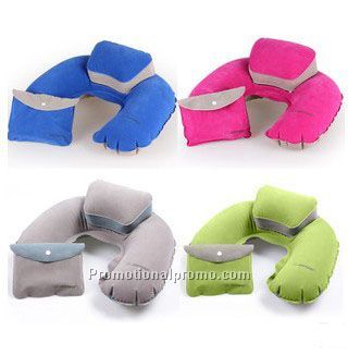 Color inflatable pillow, travel pillow