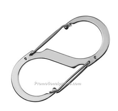 S shaped carabiner