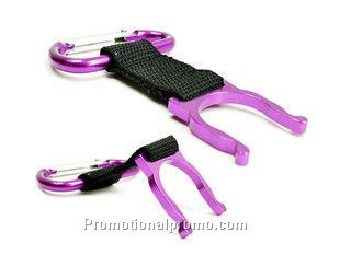 Carabiner & Bottle Holder Virious Colors