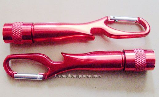 Carabiner with flash light, LED carabiner