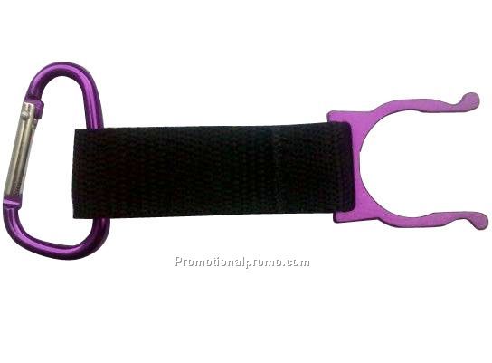 Carabiner with Bottle Holder