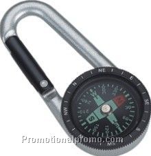 Aluminium Alloy Carabiner with Therometer