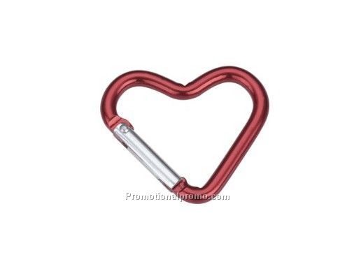 Promotional Heart Carabiner