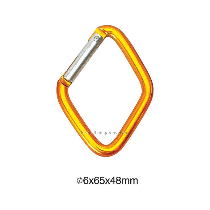 Aluminium Diamond Shaped Carabiner