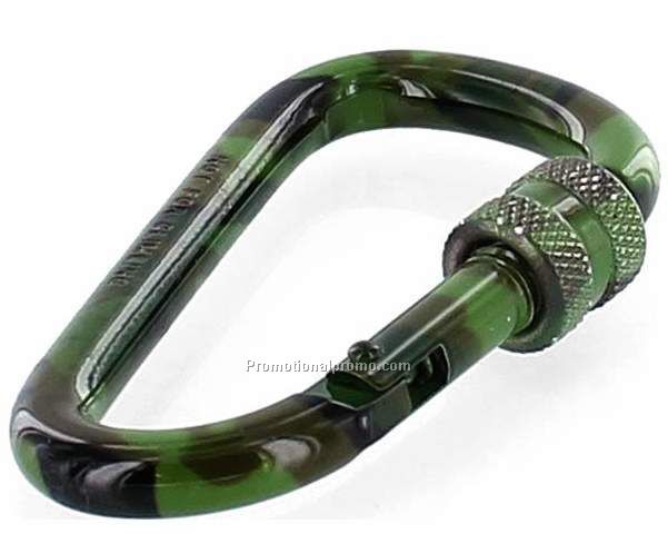 Camouflage L 8CM carabiner