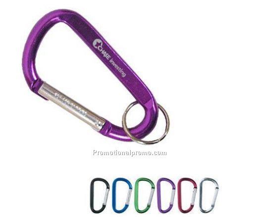 Customized Carabiner keychain with ring