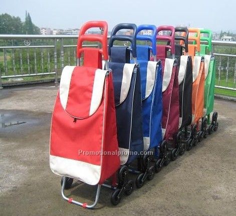 Shopping Cart with 6 Wheels