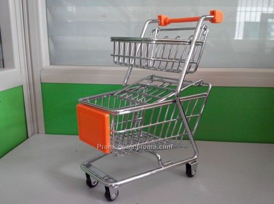 Double-deck shopping cart