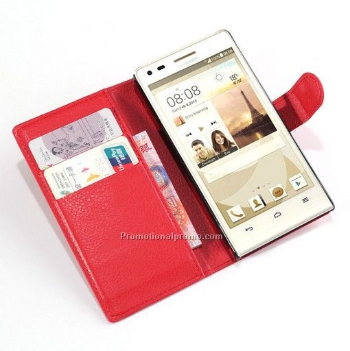 Leather case for huawei g6, phone case