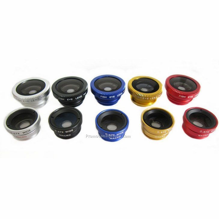 Mobile Phone Telescope Camera Lens, Fish-Eye Conversion Lens