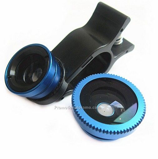Mobile Phone Telescope Camera Lens, Fish-Eye Conversion Lens