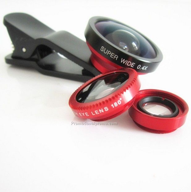 Mobile Phone Telescope Camera Lens, Fish-Eye Conversion Lens