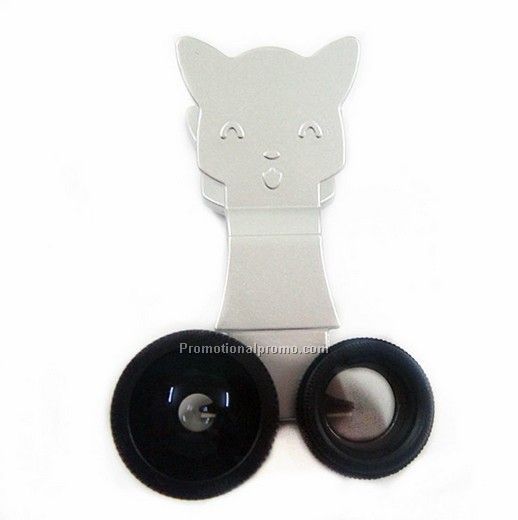 Mobile Phone Telescope Camera Lens, Fish-Eye Conversion Lens