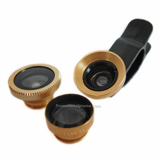 Mobile Phone Telescope Camera Lens, Fish-Eye Conversion Lens