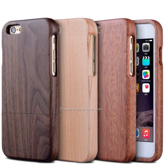 Detachable wood case for iphone 6 6plus, top oem wood case