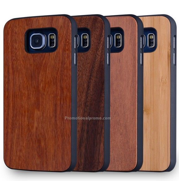 OEM logo wood case for samsung iphone