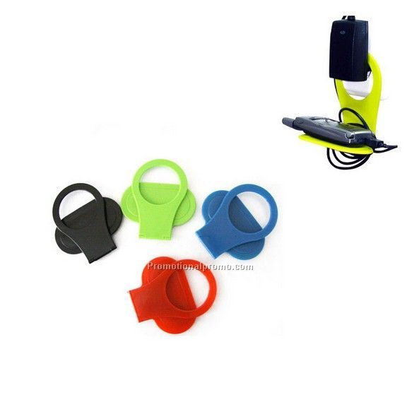 Creative foldable mobile phone charging holder
