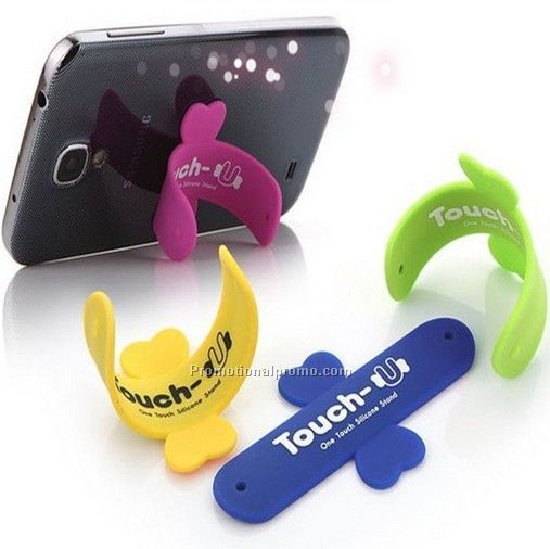Creative foldable mobile phone holder