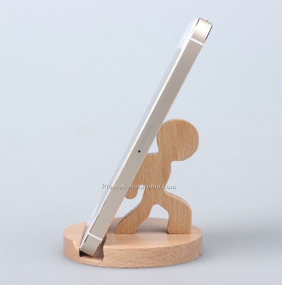 New design wood phone holder bracket