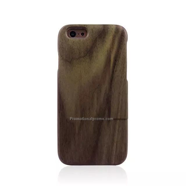 OEM logo genuine wood case for iphone 6 6plus