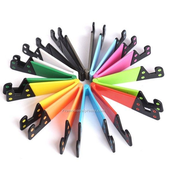 Foldable portable mobile phone bracket holder