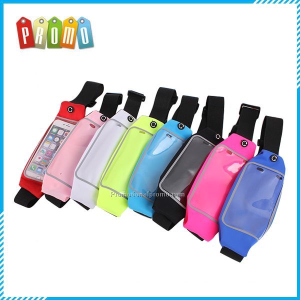 Hot sale outdoor running waterproof waist bag for phone