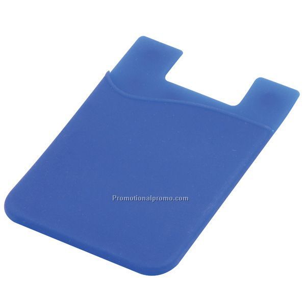 Silicone 3M Sticker Phone Card Holder