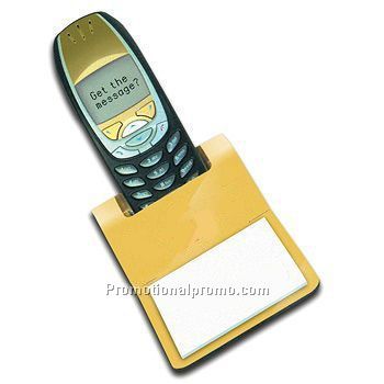 Mobile Phone Holder with memo pad