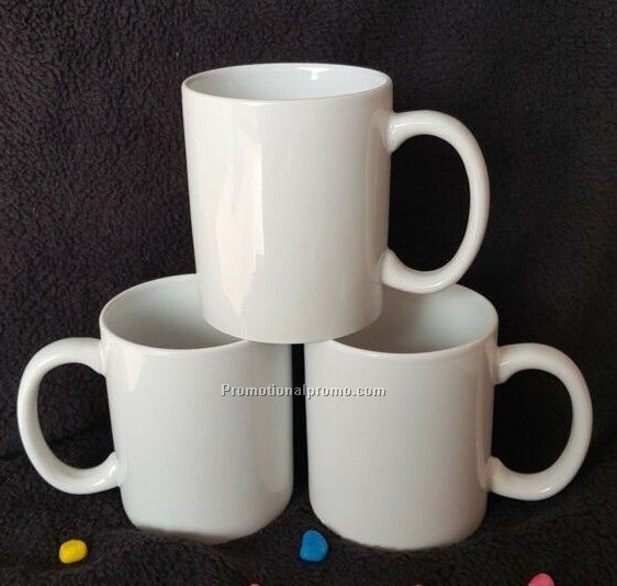 11 oz blank orca coatings plain white coffee mug cup for sublimation