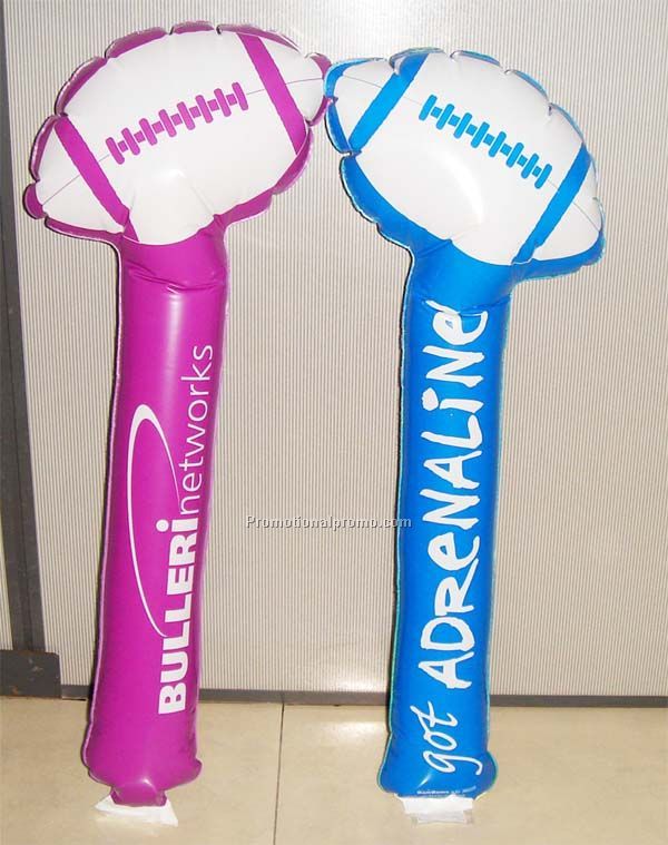 Cheering stick for rugby; Rugby cheering sticks; Customized shape cheering sticks