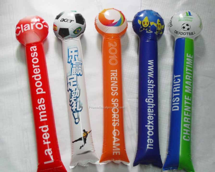 Cheering stick for round ball; Round ball cheering sticks; Customized shape cheering sticks