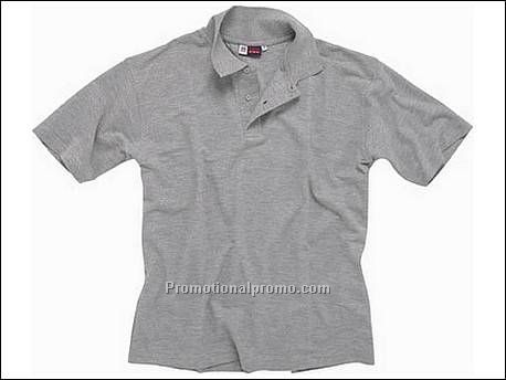 Chelsea polo. 1x1 gebreide kraag. Kno...