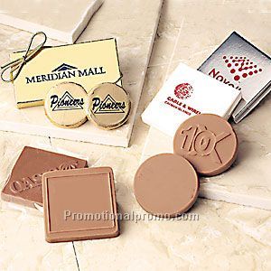 3/4oz choc. pieces in gold gift box