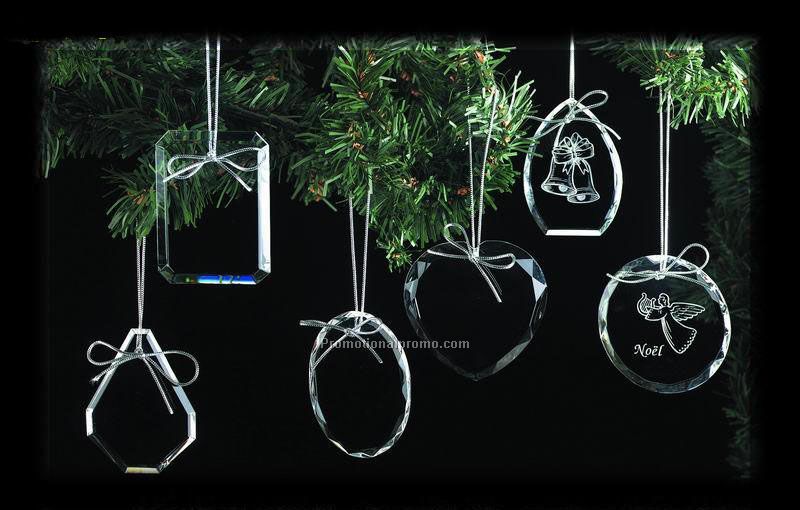 Crystal Christas Tree Ornaments
