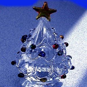 2-1/3" Crystal Christmas Tree