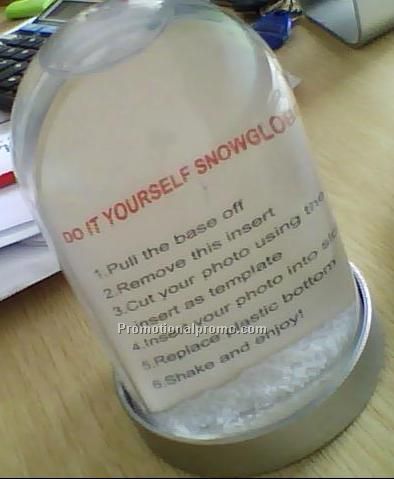 Business/gift card Snow Globe