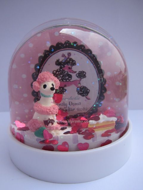 Snowball with photo insert (your own photo)