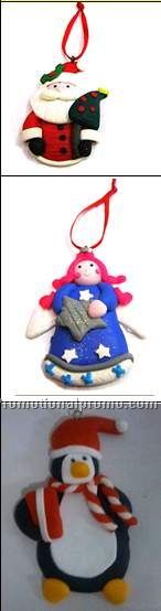 Polymer clay Ornament for Christmas