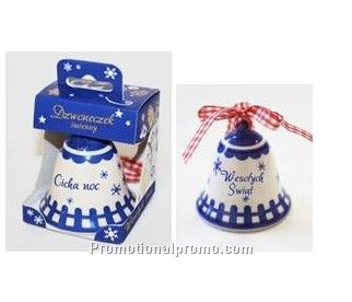Ceramic Christmas Bell