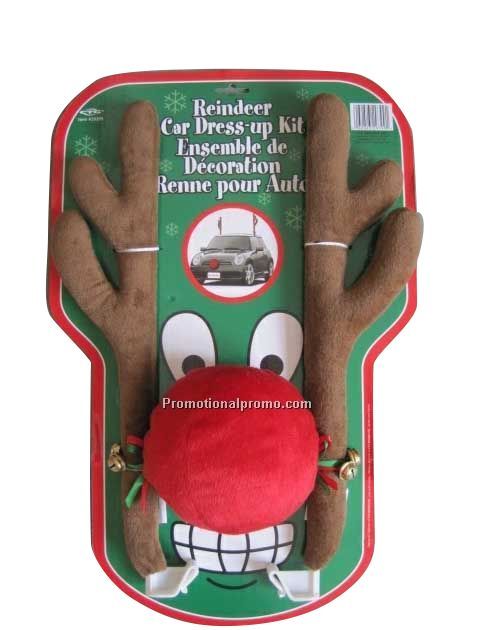Christmas Antlers for Car Decoration