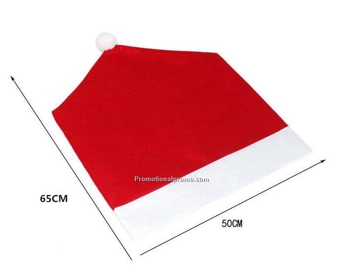 Customized Christmas Hat Chair Cover