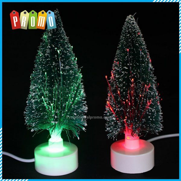 Mini usb fiber optic Christmas tree with 7 color change