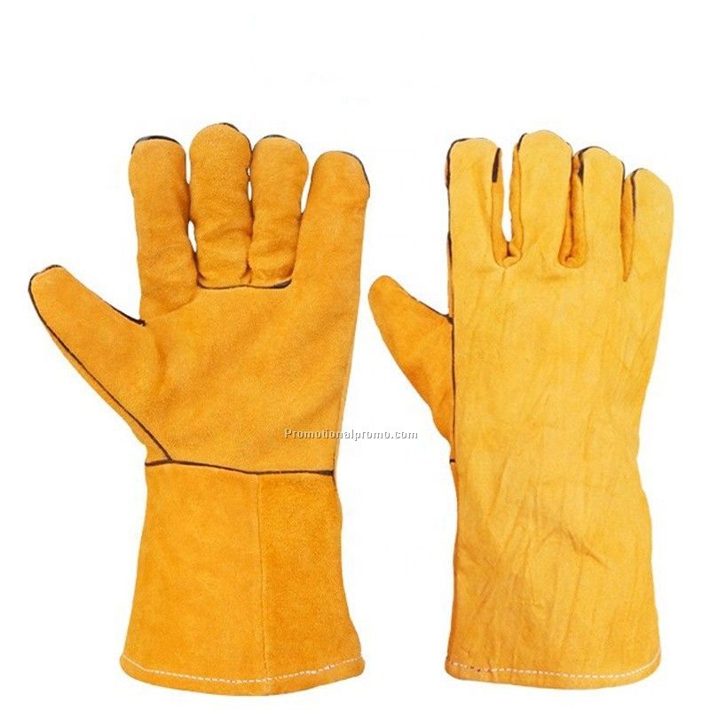 Cowhide Leather Safety Welding Work Hand Protective Gloves