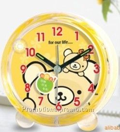 Cartoon Round Alarm Clock
