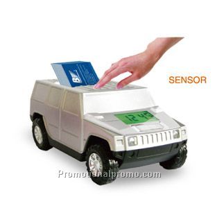 Multifunctional car clock