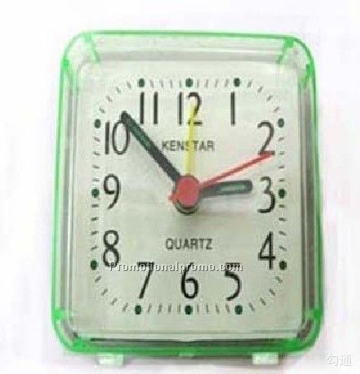 Plastic small clock